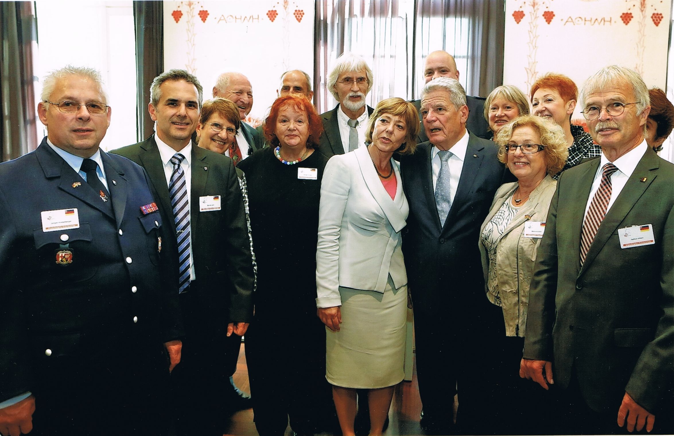 Ehrung durch den Bundespraesidenten in 2014